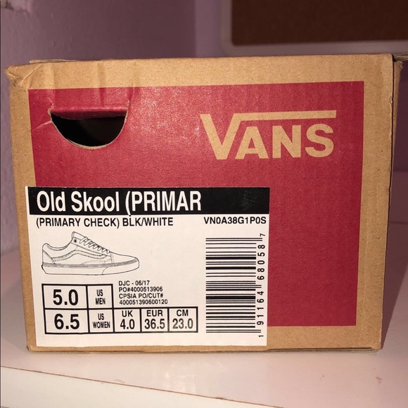 Checkered Old Skool Vans - Picture 6 of 7